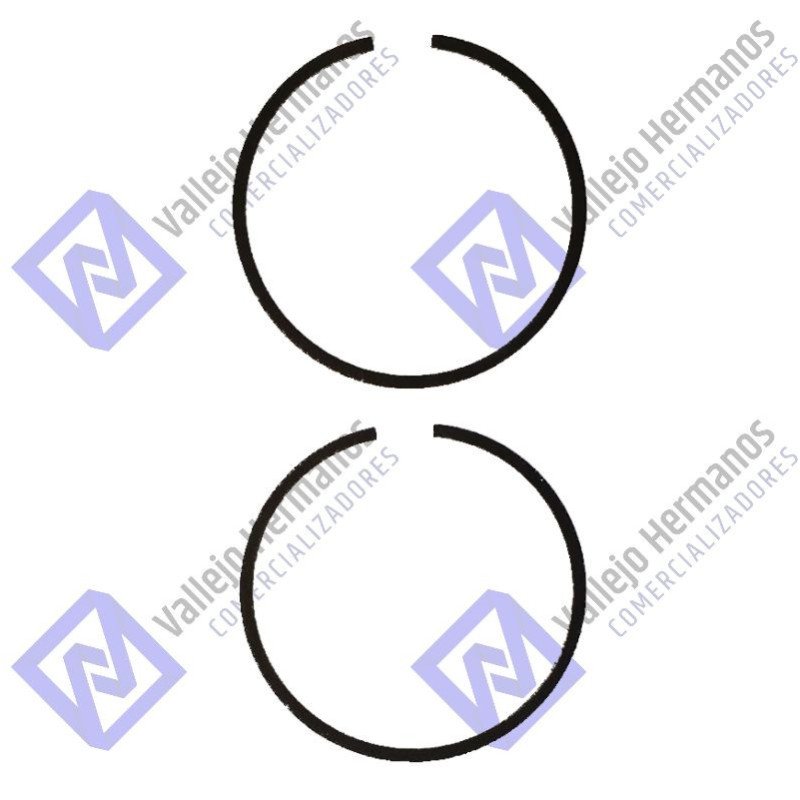 Segmento de compresión, Anillo de pistón